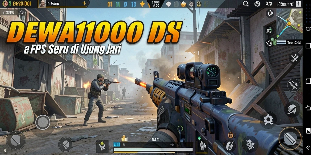 Tampilkan aksi seru dalam gameplay DEWA1000 yang menegangkan.