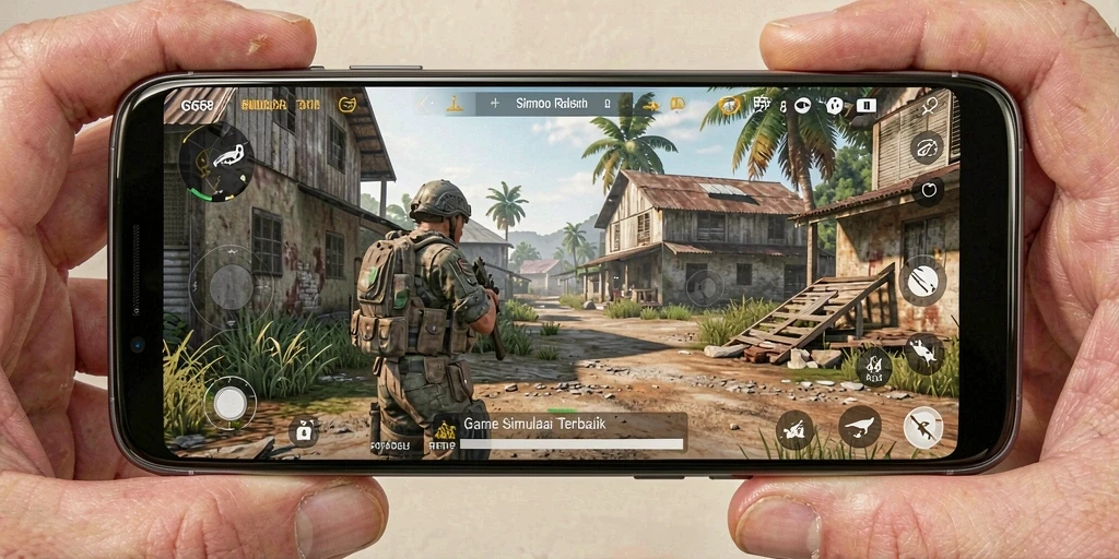 Tampilan screenshot G668 menampilkan gameplay simulasi yang menarik.