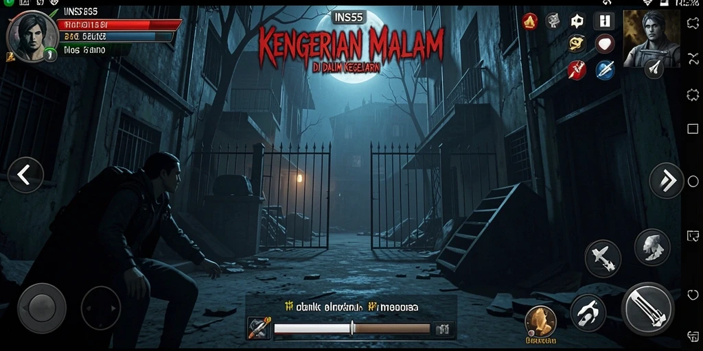 Gameplay menakutkan dengan suasana Horror yang mencekam.