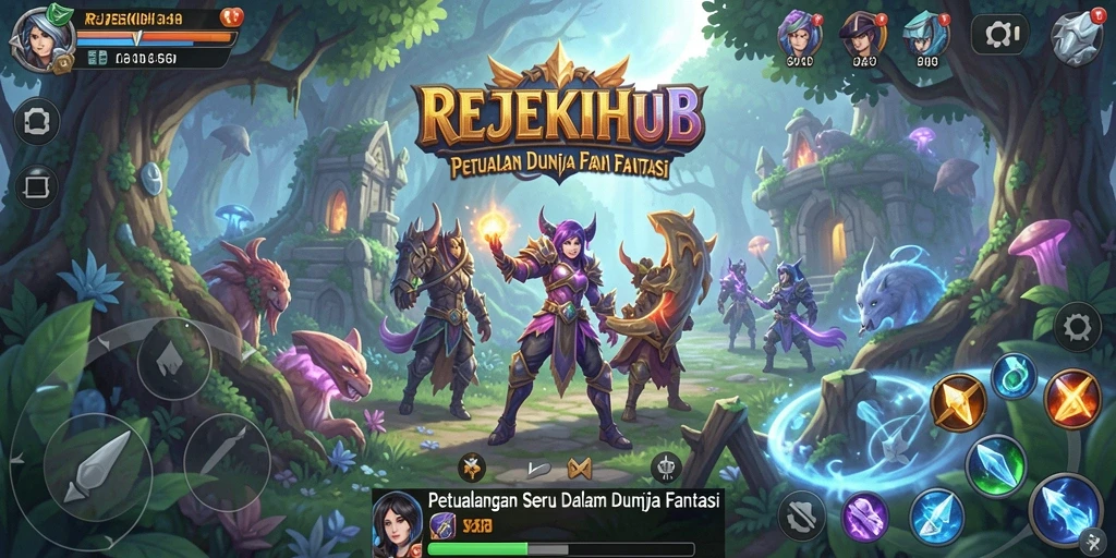 Tampilan menakjubkan dari gameplay <strong>REJEKIHUB</strong> yang penuh aksi dan petualangan.