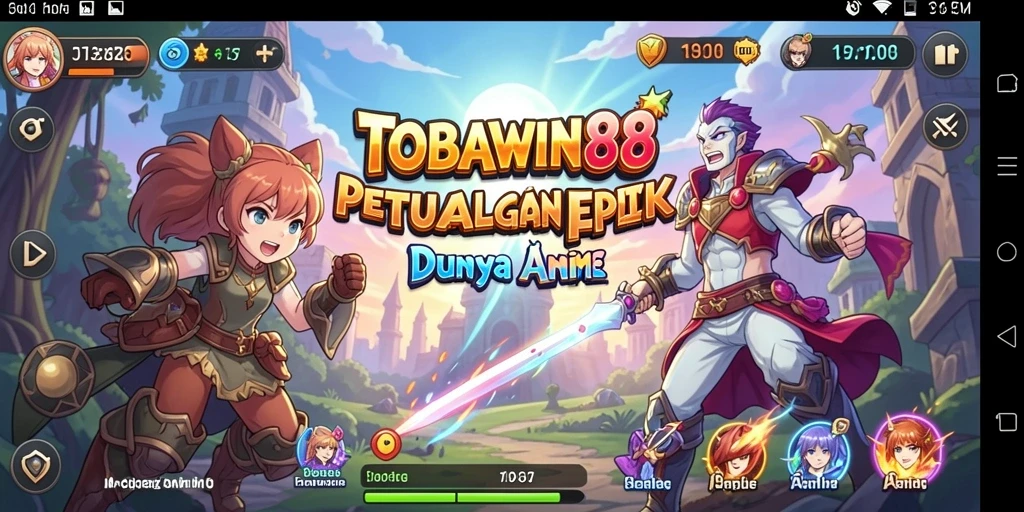 Tampilan gameplay TOBAWIN88 yang menawan dan dinamis.