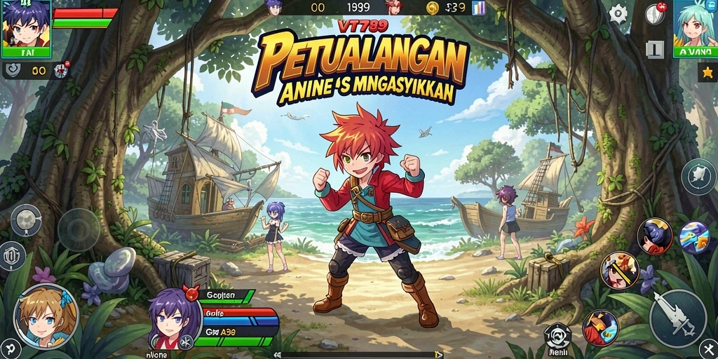 Gameplay menawan dari VT789 dalam dunia Anime yang penuh petualangan.